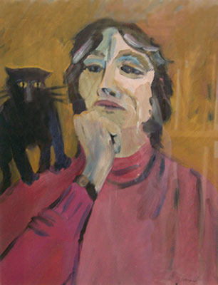 Self Portrait - Barbara Hazard